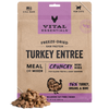 Vital Essentials Freeze Dried Turkey Mini Nibs Cat Food 12oz-Four Muddy Paws