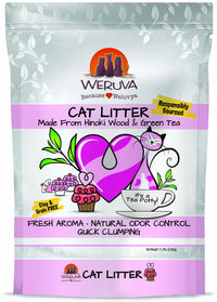 WERUVA TEA POTTY CAT LITTER 11.7LB-Four Muddy Paws