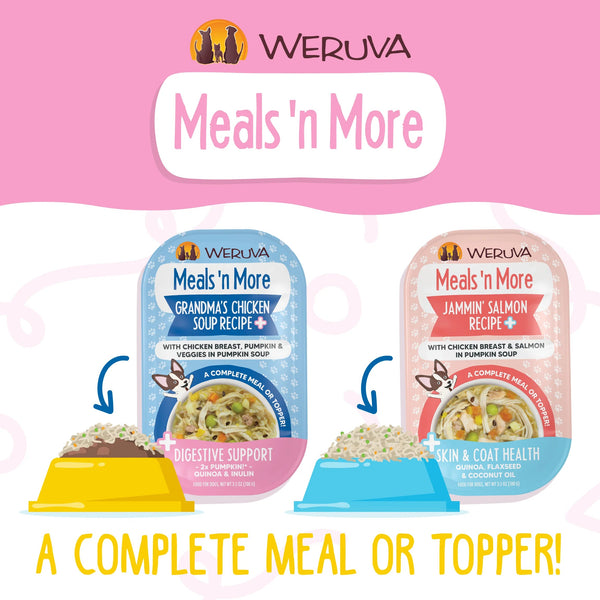 Weruva Meals N' More Dog Belly Nice Variety Pack 3.5oz/10pk-Four Muddy Paws