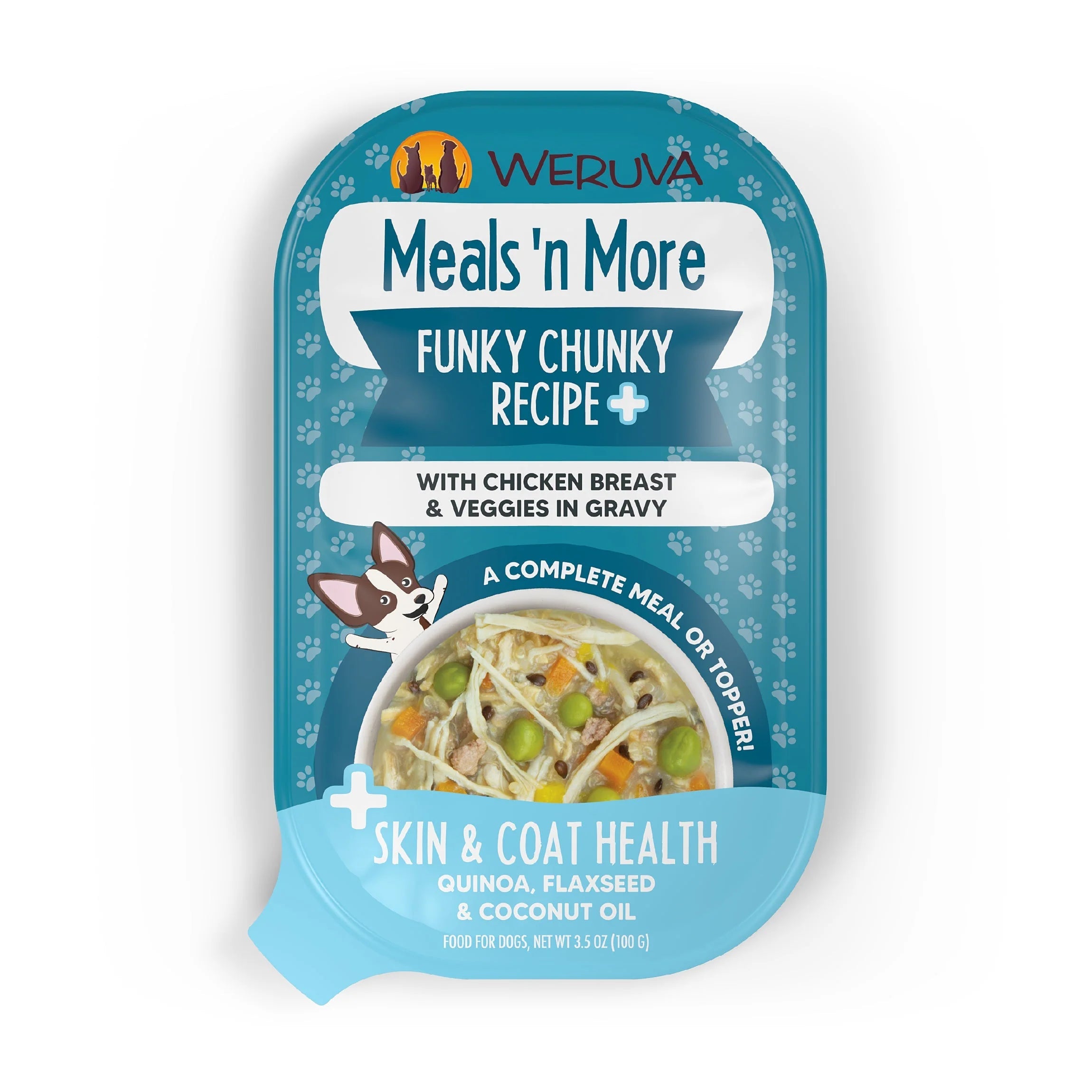 Weruva Meals N' More Dog Funky Chunky 3oz-Four Muddy Paws