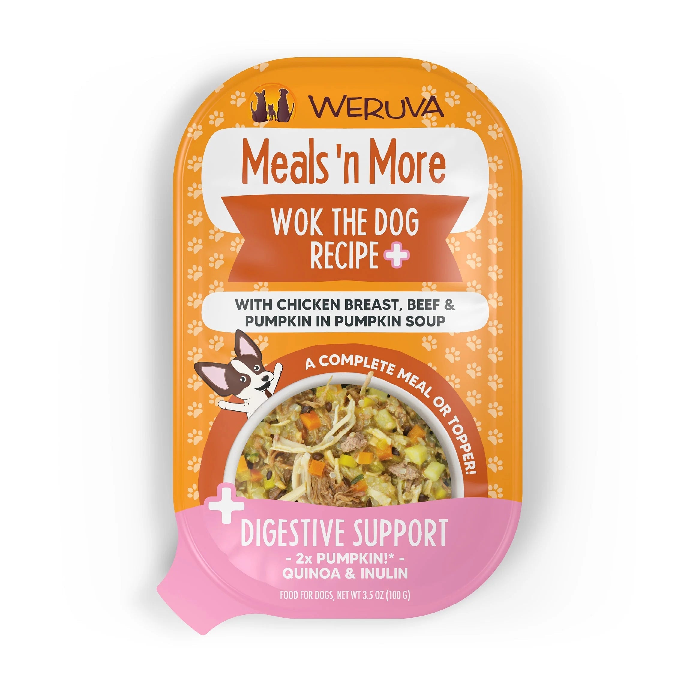 Weruva Meals N' More Dog Wok The Dog 3oz-Four Muddy Paws