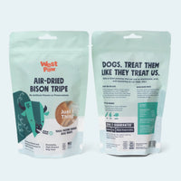 West Paw Air Dried Bison Tripe Dog Treats 2.5OZ-Four Muddy Paws