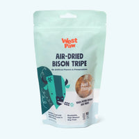 West Paw Air Dried Bison Tripe Dog Treats 2.5OZ-Four Muddy Paws