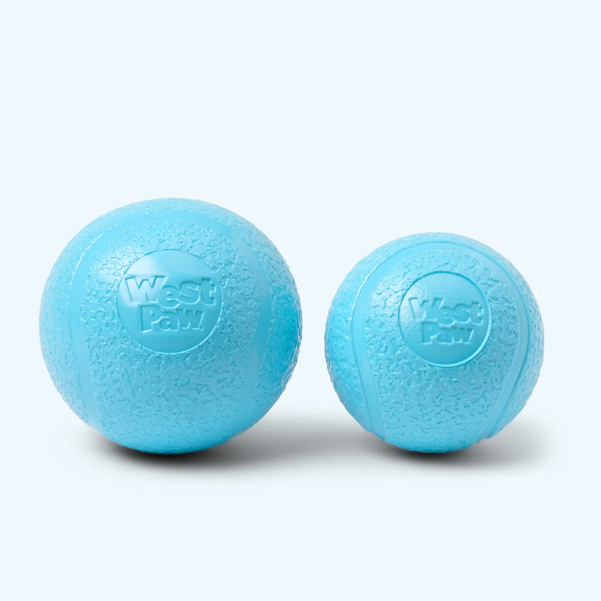 West Paw Boundr Ball Aqua L-Four Muddy Paws