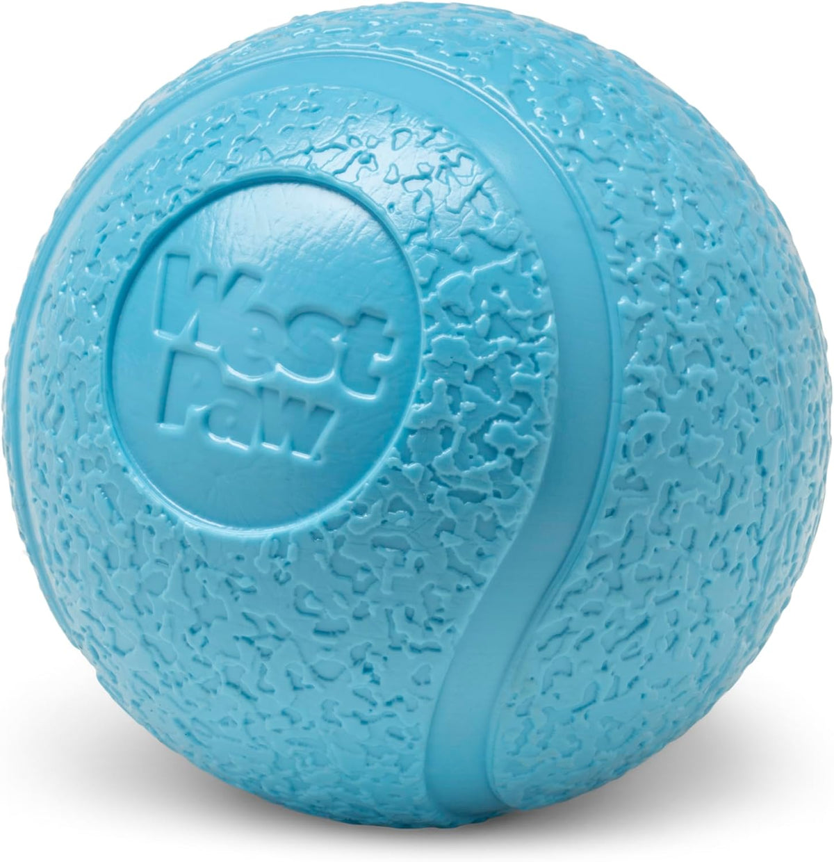 West Paw Boundr Ball Aqua L-Four Muddy Paws