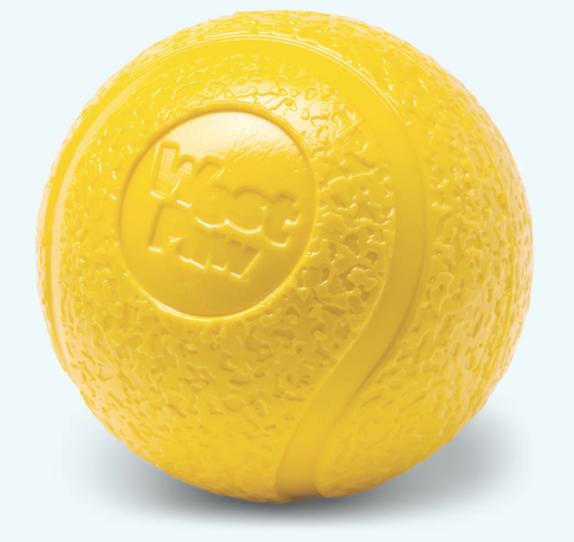 West Paw Boundr Ball Dandelion L-Four Muddy Paws