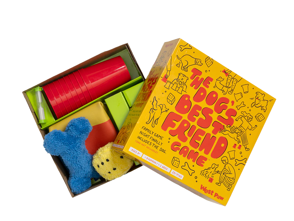 West Paw Dog's Best Friend Game-Four Muddy Paws