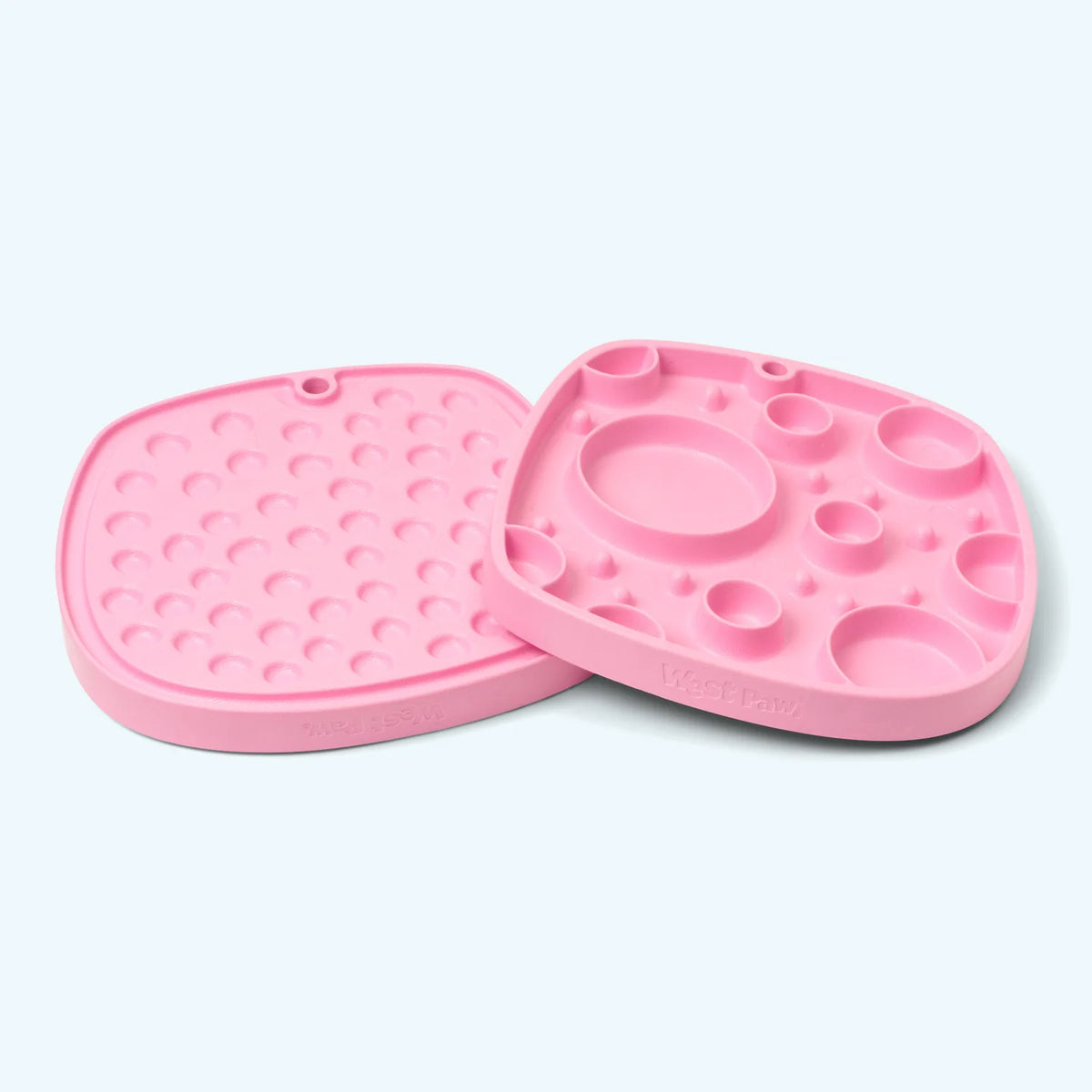 West Paw Feast Mat Bubbles Bubblegum-Four Muddy Paws
