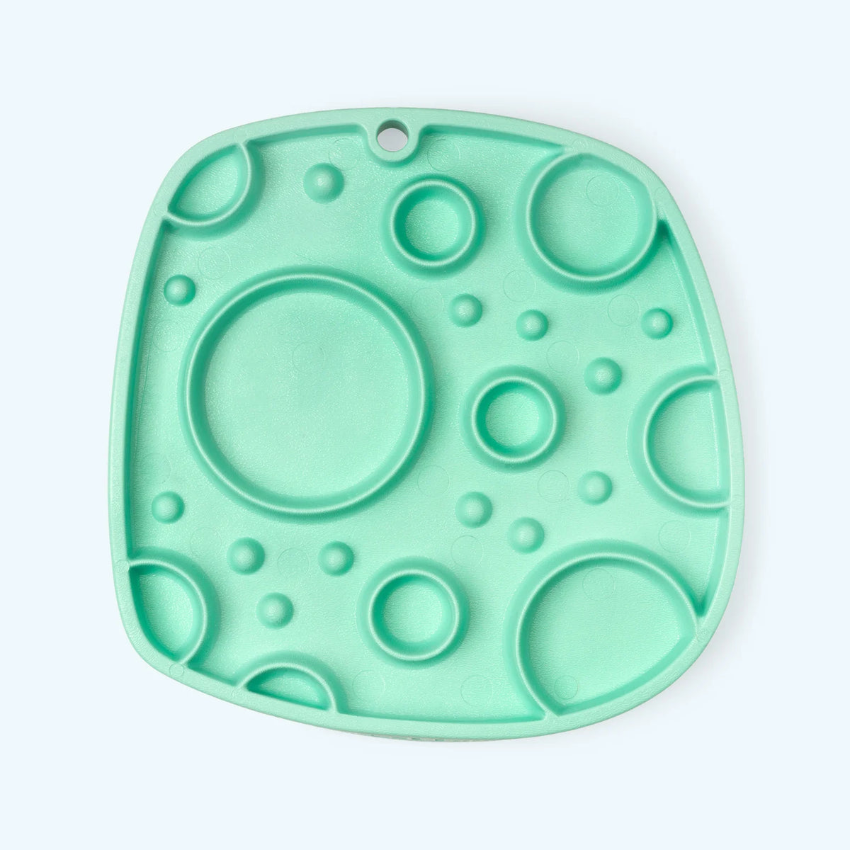 West Paw Feast Mat Bubbles Mint-Four Muddy Paws