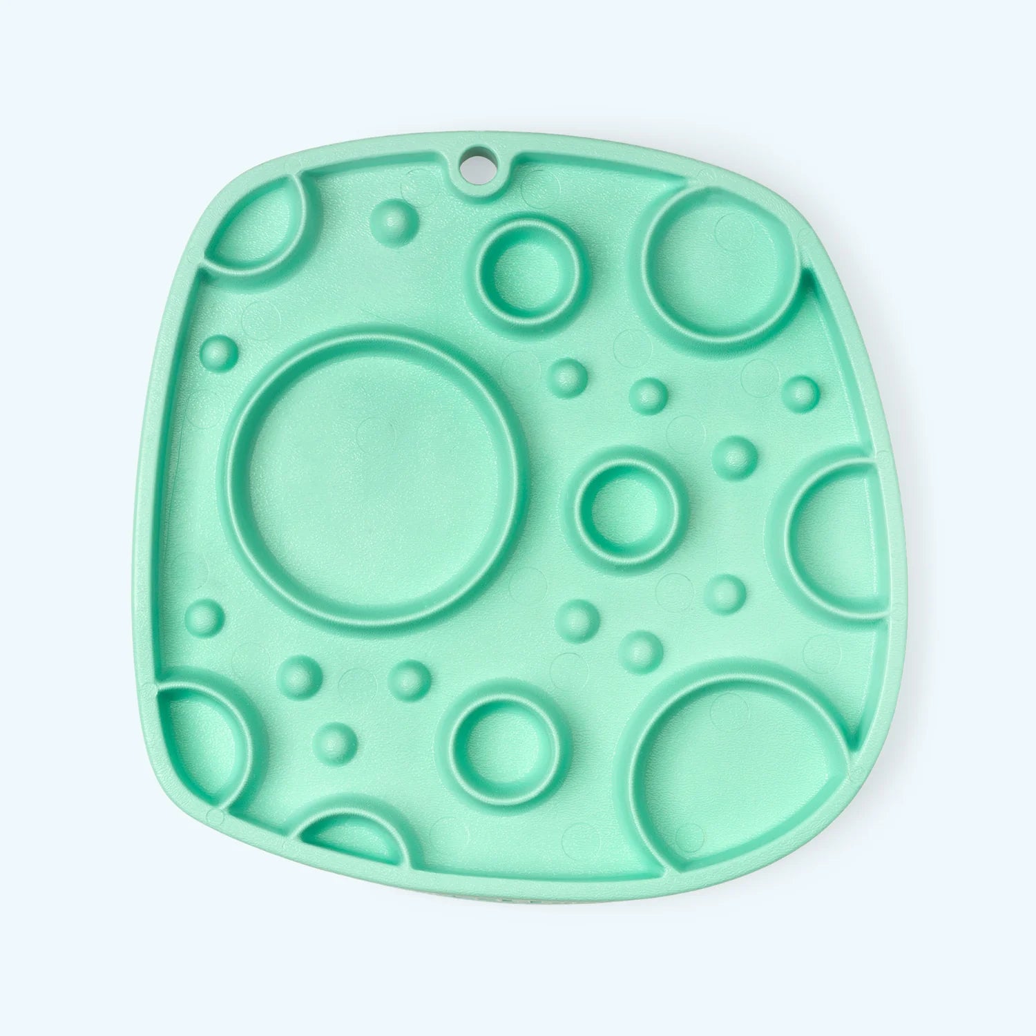 West Paw Feast Mat Bubbles Mint-Four Muddy Paws