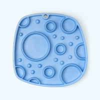 West Paw Feast Mat Bubbles Periwinkle-Four Muddy Paws