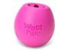 West Paw Rumbl Dog Toy Hot Pink Large-Four Muddy Paws