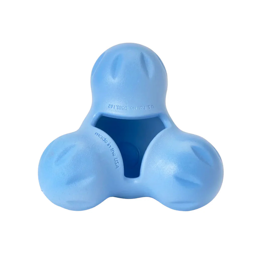 West Paw Tux Dog Toy Periwinkle L-Four Muddy Paws