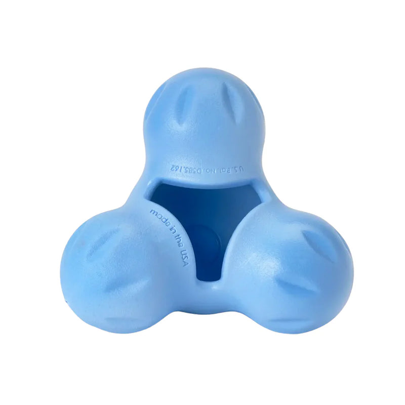 West Paw Tux Dog Toy Periwinkle L-Four Muddy Paws