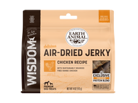 Widsom Air Dried Chicken Jerky Dog Treat 4oz-Four Muddy Paws