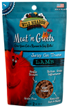 Wild Meadow Meat 'N Greets Lamb Cat Treat 3.5oz-Four Muddy Paws