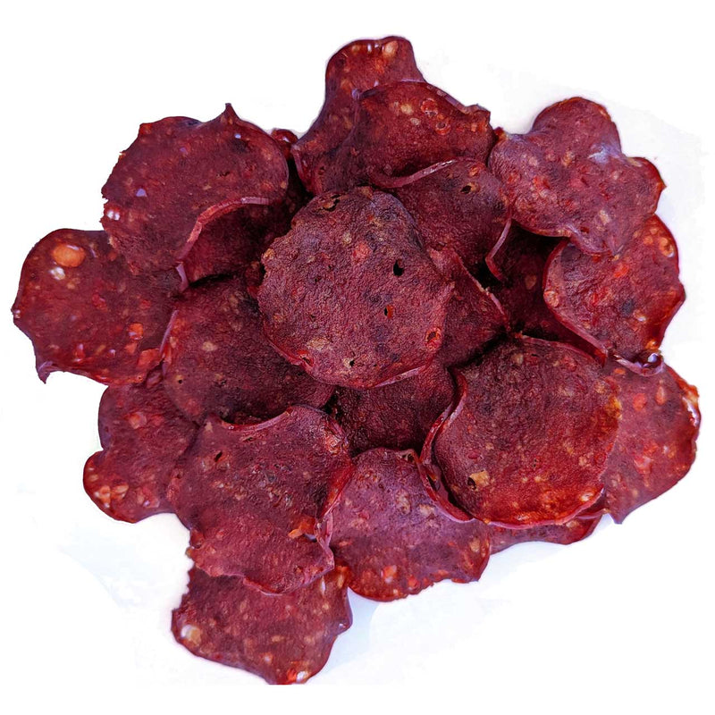 Wild Meadow Thin & Crispy Beef Chips Dog Treats 3oz-Four Muddy Paws