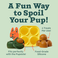 Woof Pupsicle DIY Treat Tray Large-Four Muddy Paws