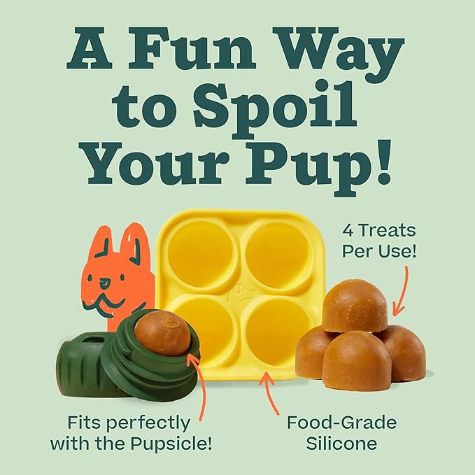 Woof Pupsicle DIY Treat Tray Small-Four Muddy Paws