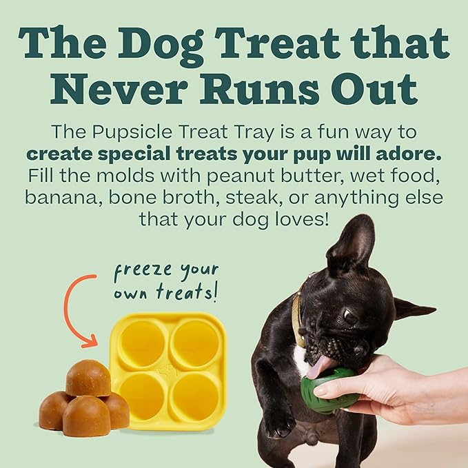 Woof Pupsicle DIY Treat Tray Small-Four Muddy Paws