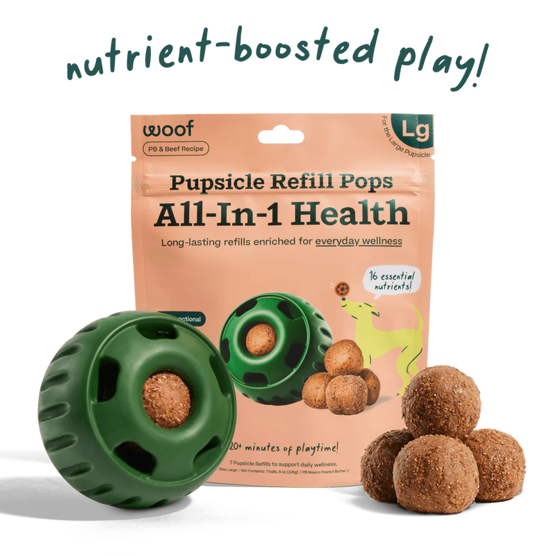 Woof Pupsicle Refill Pops All in 1 Dog Treats Small-Four Muddy Paws