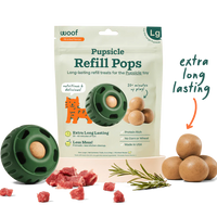 Woof Pupsicle Refill Pops Chicken Large-Four Muddy Paws