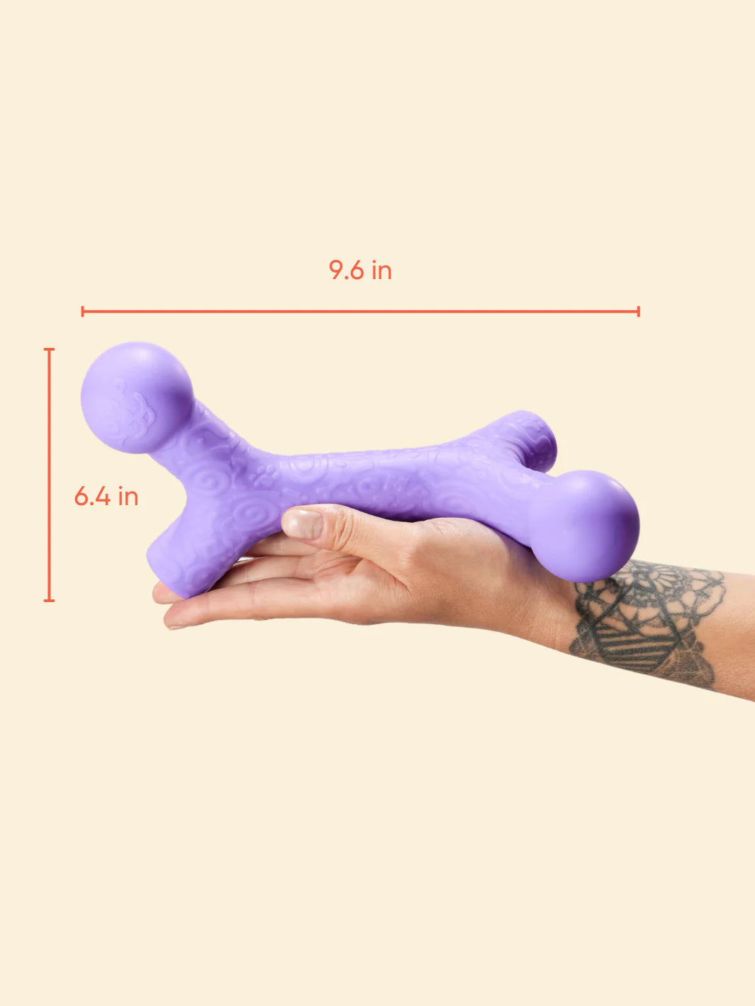 Yomp BallBone Dog Toy-Four Muddy Paws