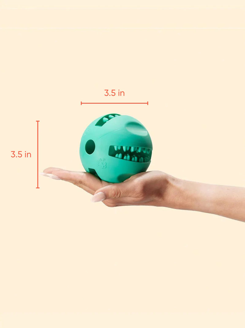 Yomp Snackin' Ball Dog Toy-Four Muddy Paws