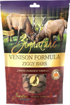 Zignature Ziggy Bar Grain Free Venison Treat 12oz-Four Muddy Paws
