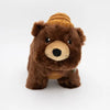 ZippyPaws Grunterz Bear Dog Toy-Four Muddy Paws