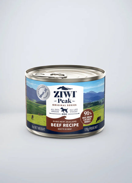 Ziwi Peak Beef Dog Can Food 6oz-Four Muddy Paws