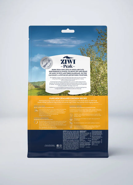 Ziwi Peak Dog Air Dried Chicken 2.2lbs-Four Muddy Paws