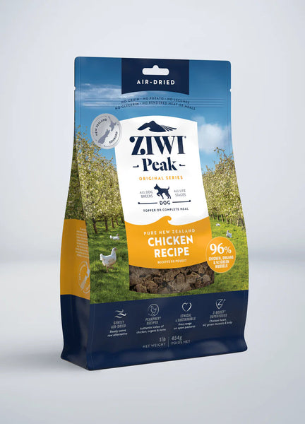 Ziwi Peak Dog Air Dried Chicken 2.2lbs-Four Muddy Paws