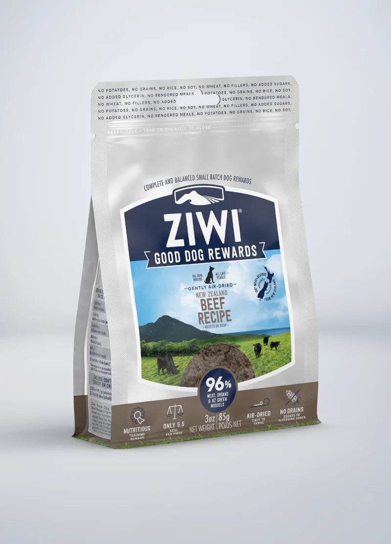 Ziwi Peak Good Dog Rewards Beef Treats 3oz-Four Muddy Paws