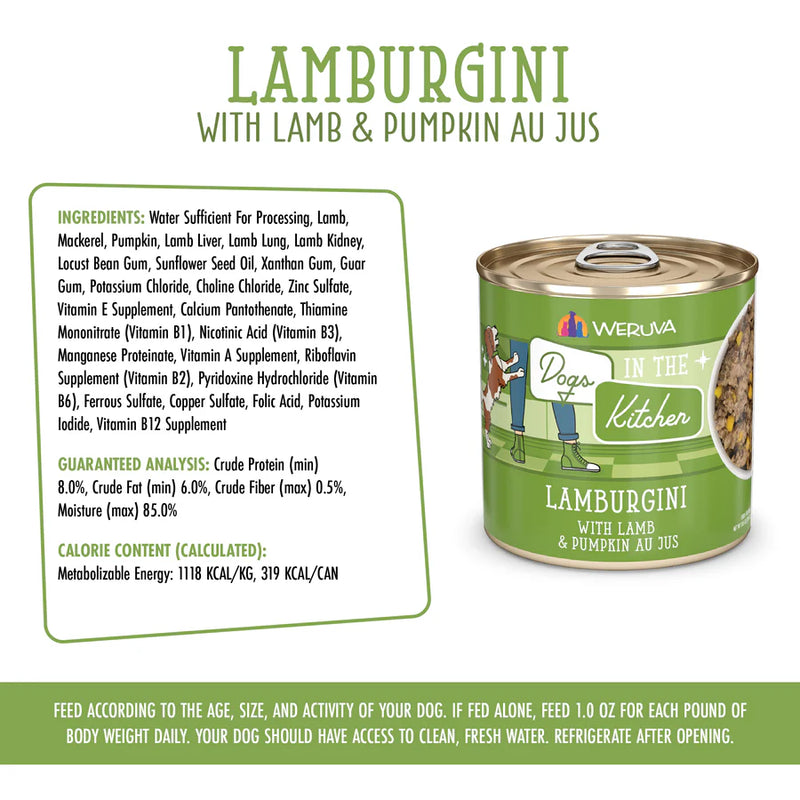 Dogs in the Kitchen Lamburgini 10oz