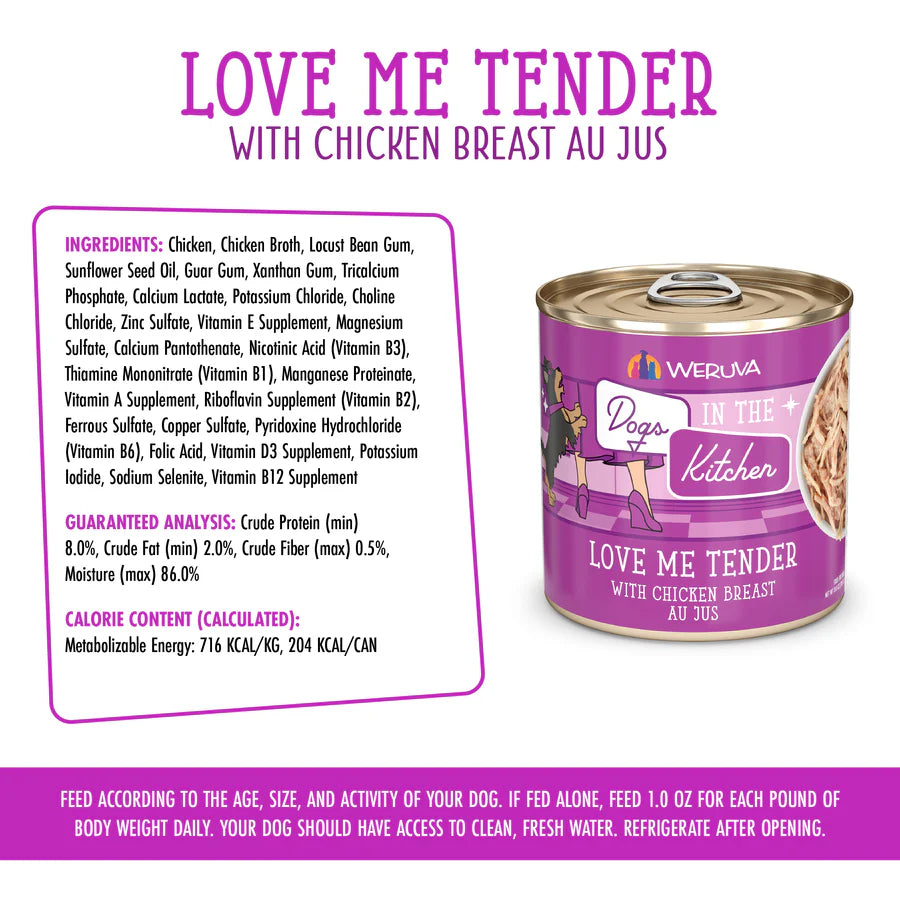 Dogs in the Kitchen Love Me Tender 10oz