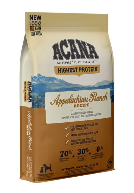 Acana Appalachian Ranch 25lbs-Four Muddy Paws