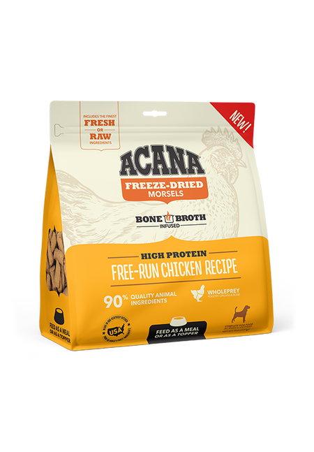 Acana Dog Grain Free Freeze Dried Morsels Chicken 8oz-Four Muddy Paws
