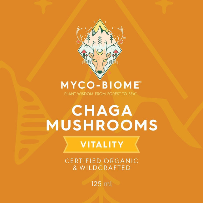 Adored Beast Chaga Mushrooms Triple Extract Tincture 125ml-Four Muddy Paws