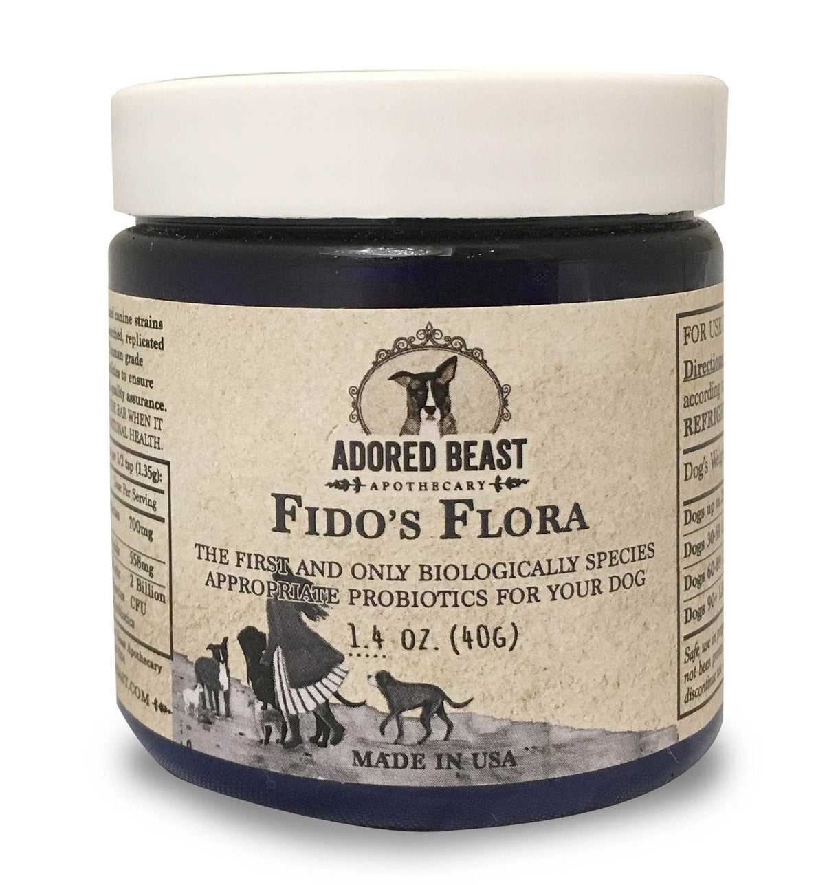 Adored Beast Fido's Flora 1.4oz-Four Muddy Paws