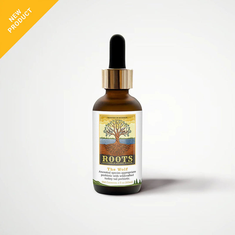 Adored Beast Roots The Wolf Probiotic 2 oz-Four Muddy Paws