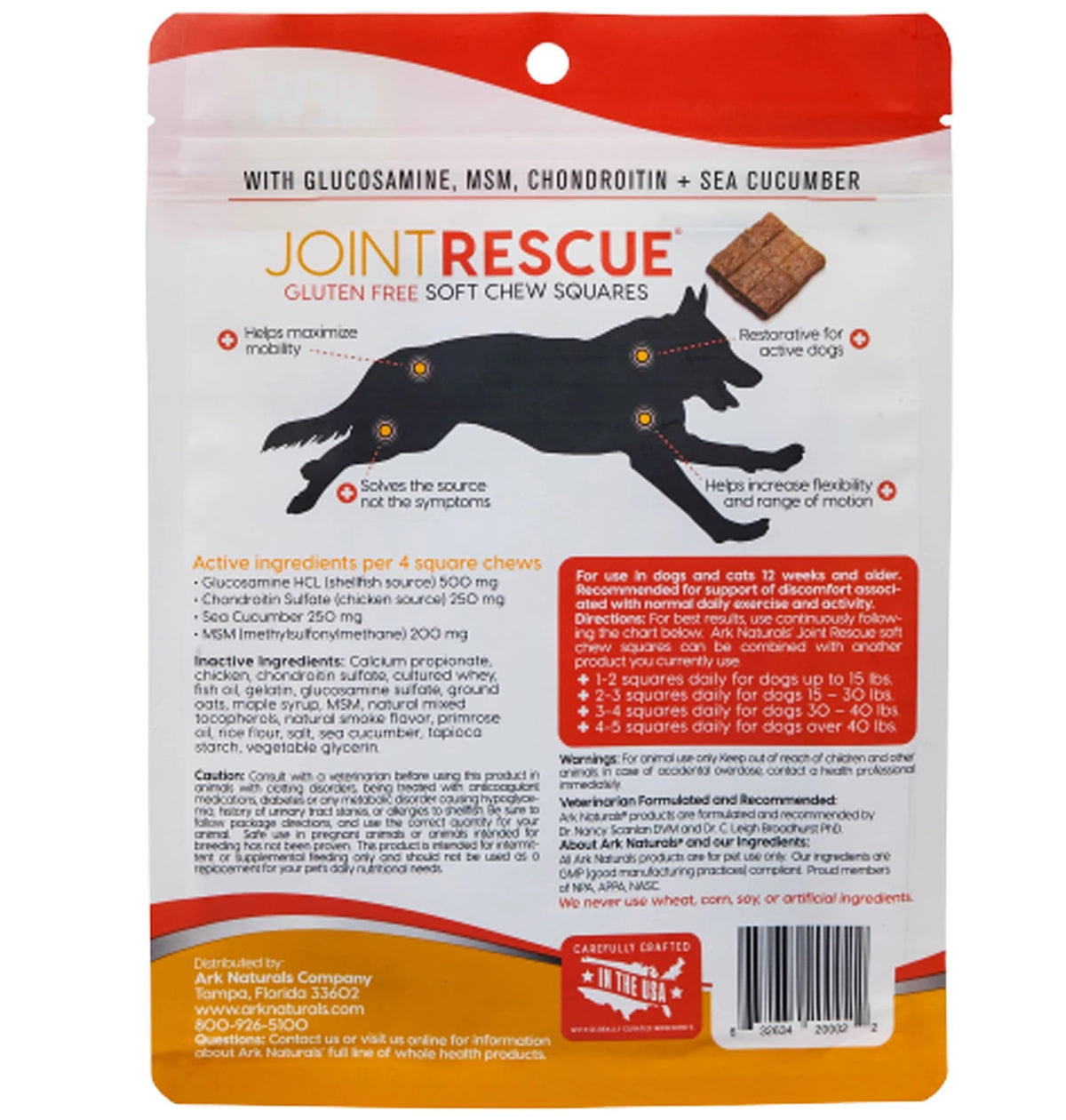 Ark Naturals Joint Rescue Chicken 9oz-Four Muddy Paws