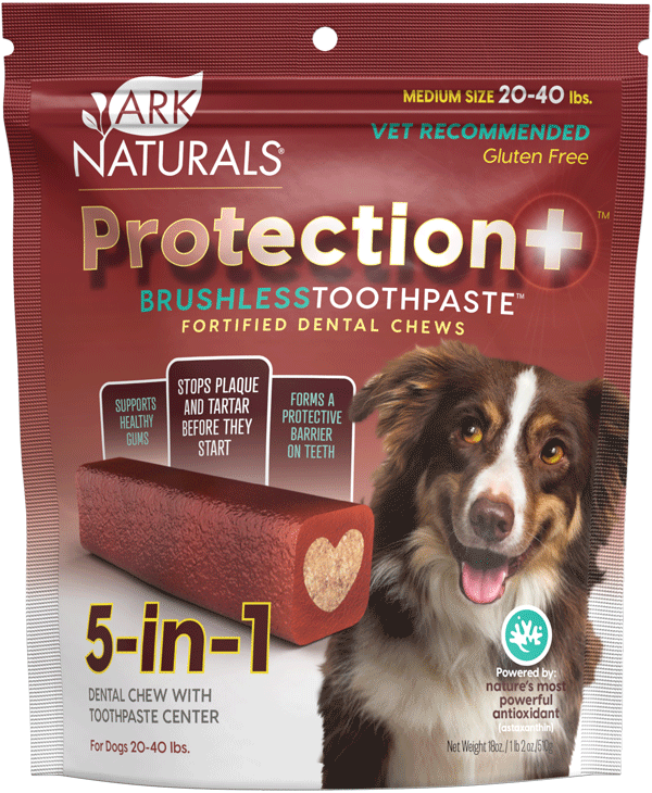 Ark Naturals Protection + Brushless Toothpaste 5-in-1 Medium-Four Muddy Paws