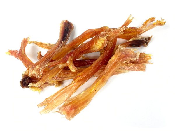 Assorted Beef Tendons 8oz-Four Muddy Paws