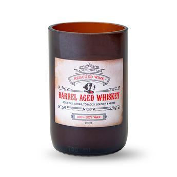 BARREL AGED WHISKEY SPIRITS COLLECTION CANDLE 10OZ-Four Muddy Paws