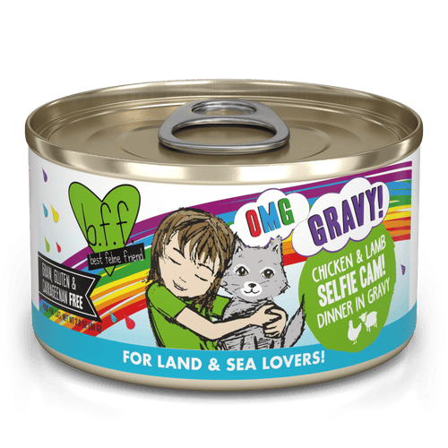 BFF OMG Selfie Cam! Chicken & Lamb Can 2.8oz-Four Muddy Paws