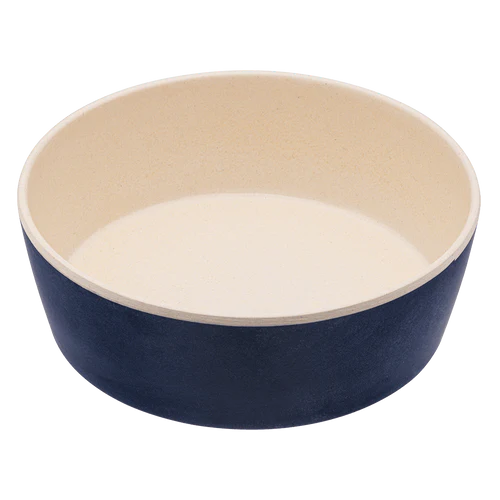 Beco Midnight Blue Dog Bowl Large-Four Muddy Paws