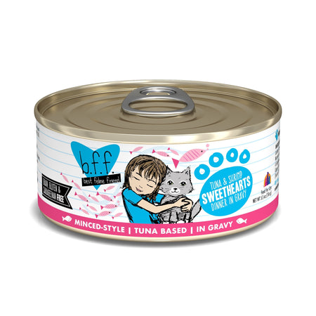 Best Feline Friend Sweetheart Tuna & Shrimp 3 oz