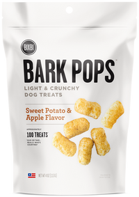 Bixbi Bark Pops Sweet Potato & Apple Dog Treats 4oz-Four Muddy Paws