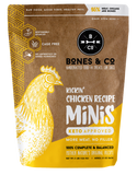 Bones and Co Dog Frozen Grain Free Minis Chicken 3lb-Four Muddy Paws